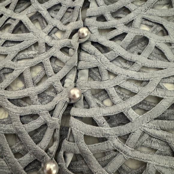 VTG Cattiva NY Saks 5th Ave MOB Mother Bride Groom Formal Lined Dress Gown 16 - Picture 8 of 16